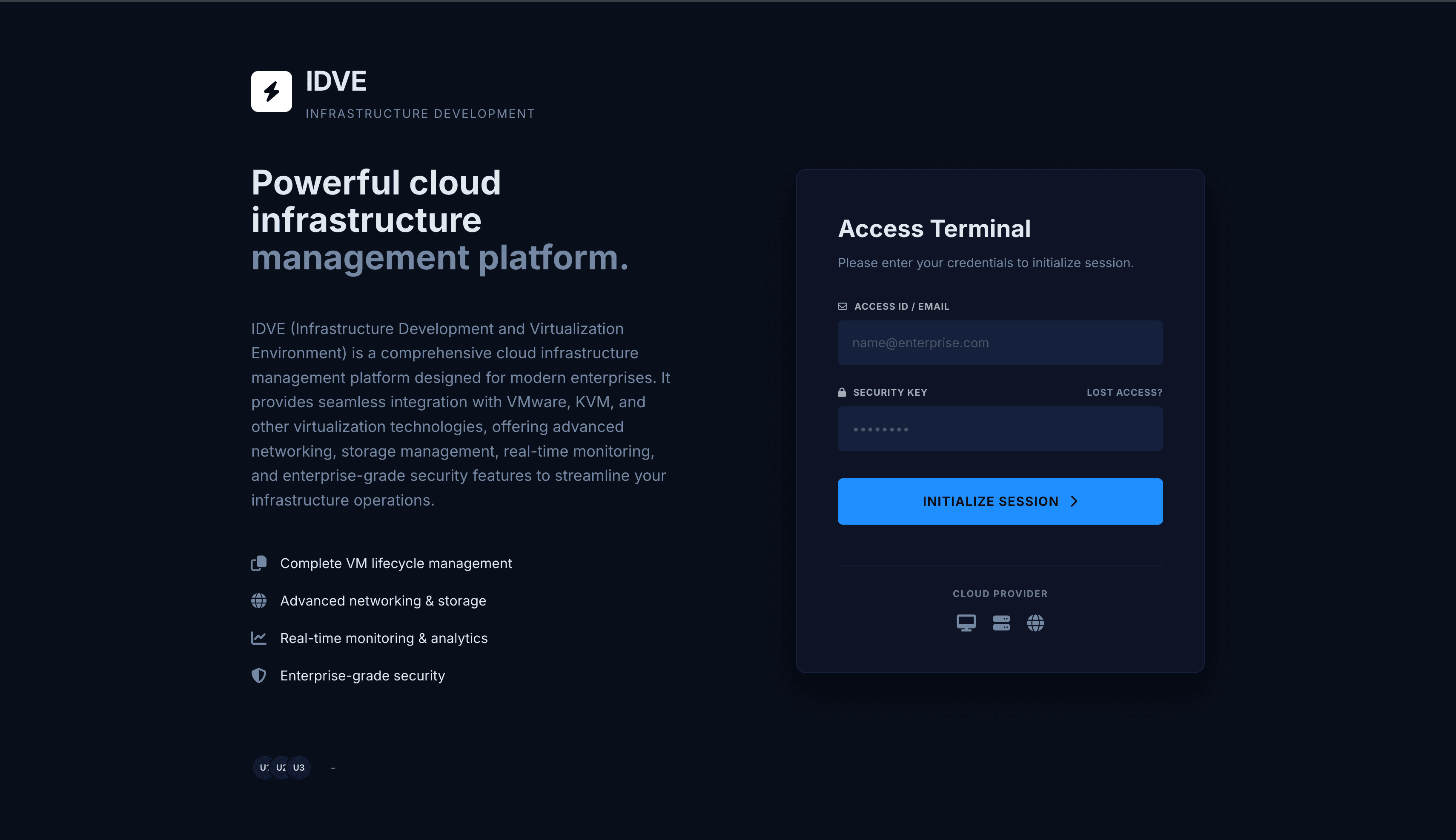 IDVE Interface
